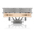 Noctua nh-l12s sistema di raffreddamento per computer processore refrigeratore 12 cm beige, nichel
