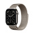 Apple watch series 11 gps + cellular 46mm natural titanium gehäuse mit natural milanese loop – s/m