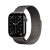 Apple watch series 11 gps + cellular 46mm slate titanium gehäuse mit slate milanese loop – s/m