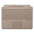 Microsoft surface pro keyboard mit stiftaufbewahrung sand