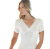 Maglia intima donna misto lana manica corta forma seno Gicipi 424