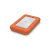 Unità disco LaCie Rugged da 2000 GB – Arancione – nuovo