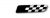 KIT DA 2 BADGE SPORT NERO FONDO BIANCO PER FIAT 500 ORIGINALI