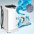 Costway Lavatrice portatile automatico 3,5kg per persone singole 2 in 1 Mini Lavatrice per appartamento Bianco