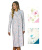 Camicia da notte donna in jersey di caldo cotone Linclalor 92220