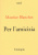 Per l’amicizia