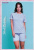 Pigiama donna corto in jersey di cotone Renato Balestra BJ521