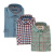 CAMICIA DA UOMO IN COTONE BE MISTIC DENIM E CORTINA