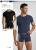 Completo uomo con t-shirt e boxer Il Granchio GC1325B