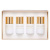 Hfc paris Kit da viaggio bianco 4×15 ml