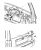 SPAZZOLA TERGICRISTALLO POSTERIORE PER JEEP CHEROKEE ORIGINALE K68034342AA
