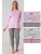 Pigiama donna in jersey di cotone caldo Karelpiu KF5057