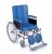 SEDIA COMODA AD AUTOSPINTA CON FRENI SULLE RUOTE POSTERIORI – Seduta L 43×42 P cm