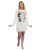 Camicia da notte donna in jersey di cotone caldo Snoopy PND2702