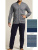 PIGIAMA COTONE CALDO APERTO UOMO BIP BIP 5983