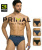 Slip uomo in cotone elasticizzato Primal S342 TRI-PACK