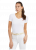 T-shirt GUESS cotone con scollo a V art. W2YI45J1311 XL GUESS Bianco Cotone Bangladesh 7621826988223