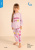 Pigiama da bambina lungo in jersey di cotone Gary Z30004 Tg.8/10 anni