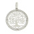 Ciondolo Donna Albero Della Vita Oro Bianco GL100534