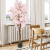 Costway Albero di ciliegio artificiale da 150 cm, Pianta finta con fiori rosa in vaso da vivai 2 Confezione Rosa