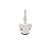 Ciondolo angelo oro bianco 803321713869