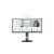 AOC CU34P3CV Monitor PC 86.4 cm (34″) 3440 x 1440 Pixel UltraWide Quad HD LED Nero