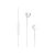 Apple Auricolari EarPods con jack cuffie (3.5 mm)
