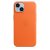 Apple Custodia iPhone 14 in Pelle – Arancione