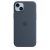 Apple Custodia MagSafe in silicone per iPhone 14 Plus – Blu tempesta