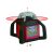 Autolivello laser rosso Metrica rotativo ricezione 4 lati fino 500 metri