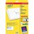 Avery J8159-25 Etichetta Per Corrispondenza Bianco