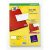 Avery L7552-25 Etichetta Autoadesiva Trasparente 500 Pz