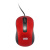 WE Mouse cablato 1200 DPI Connessione USB – Ambidestro ultraleggero – Compatibile con PC/Mac – Rosso – nuovo