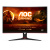 AOC G2 C24G2AE/BK 59,9 cm (23,6 ) 1920 x 1080 pixel Full HD LED Monitor PC a schermo piatto Nero, Rosso – nuovo