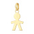Ciondolo Bimbo Oro Giallo GL102469