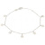 Bracciale Donna in Oro Bianco con stelle GL100043