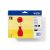 Brother LC121VALBP cartuccia d’inchiostro 4 pz Originale Nero, Ciano, Magenta, Giallo