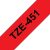 Brother Tze-451 Nastro Per Etichettatrice Nero Su Rosso Tz