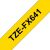 Brother Tze-fx641 Nastro Per Etichettatrice Nero Su Giallo Tz
