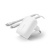 Caricabatterie rapido USB-C 3Ow Power Delivery e PPS + cavo Lightning da 1 metro – Bianco – nuovo