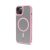 Celly Magmatt custodia per cellulare 17 cm (6.7″) Cover Rosa, Trasparente