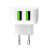 Celly TC2USBLEDWH Caricabatterie per dispositivi mobili Universale Bianco AC Interno