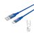 Celly USBTYPECCOL3MBL cavo USB 3 m A C Blu