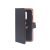 Celly Wally Custodia per cellulare 14.7 cm (5.8″) a libro Nero, Marrone