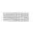 CHERRY KC 1000 tastiera USB QWERTY Inglese US Grigio