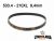 Cinghia Dentata 210XL-533.4 105 denti 9.4mm
