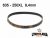 Cinghia Dentata 250XL-635 125 denti 9.4mm