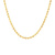 Collana Fune Corda Oro Giallo 18 KT 50 cm