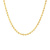 Collana Fune Corda Oro Giallo 18 KT 60 cm