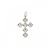 Croce da donna in Oro Bianco 803321703010